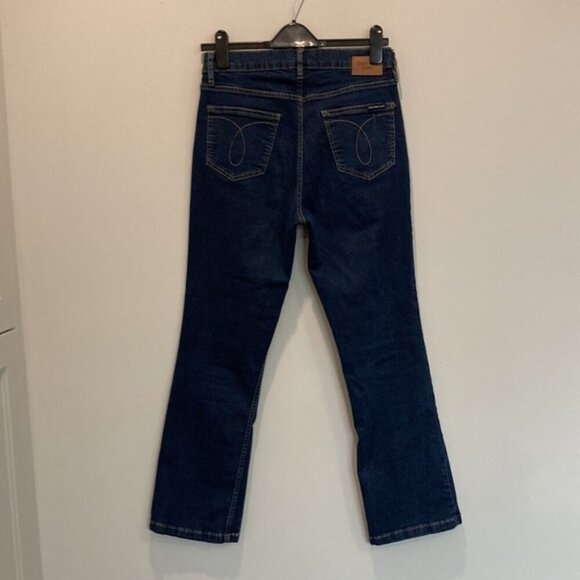 CALVIN Klein Jeans High Rise Bootcut Jeans blue Size 29 DUP - Picture 9 of 14